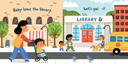 Indestructibles: Baby Loves the Library