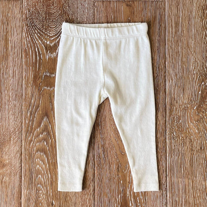 Stretch Leggings - Pointelle Knit