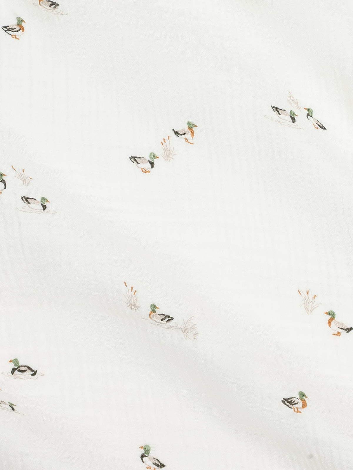 Muslin Swaddle Blanket - Mallard