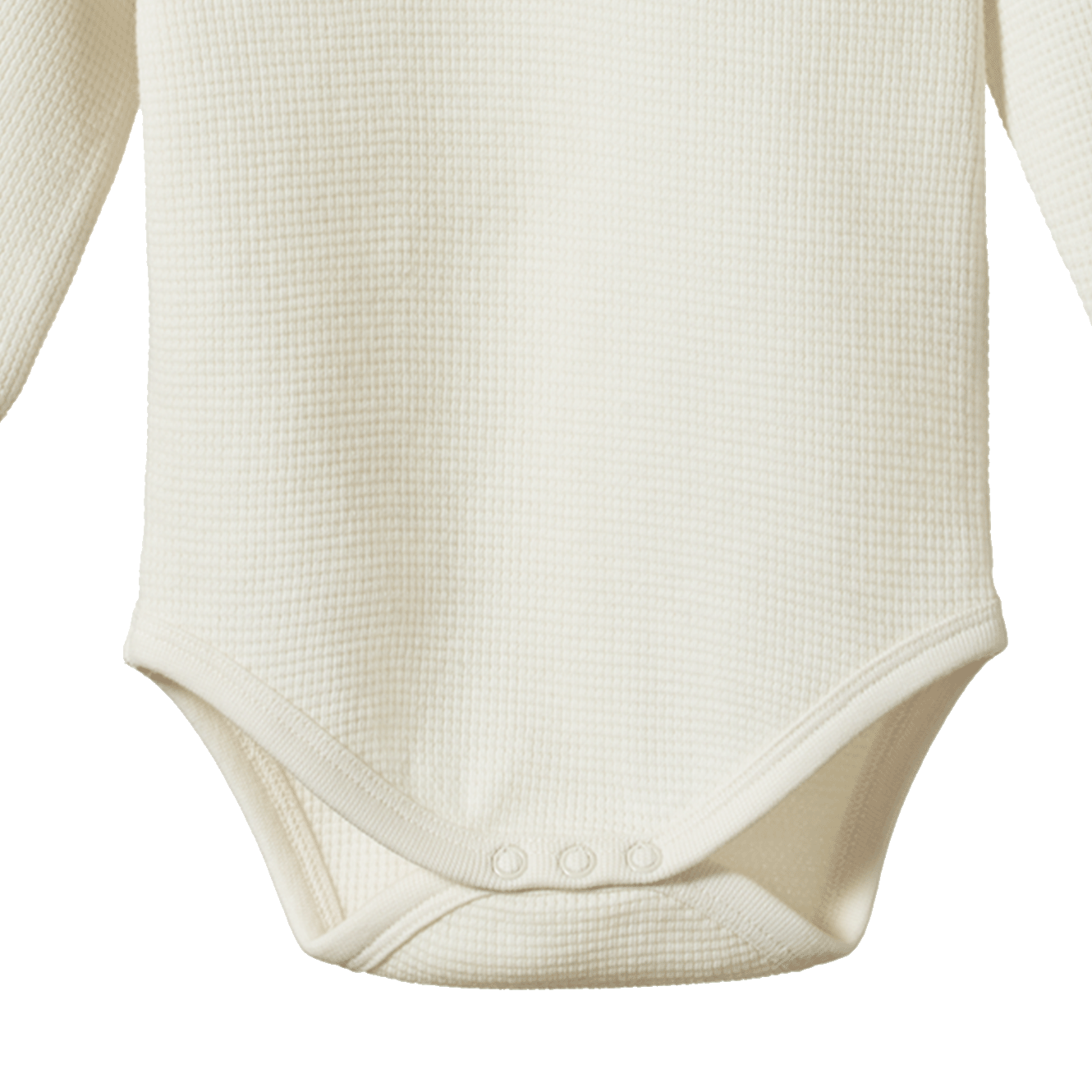Waffle Henley Long Sleeve Bodysuit