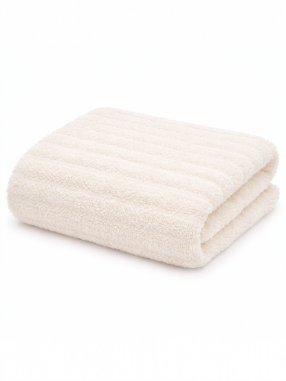 Wave Blanket, Cream