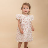 Organic Flutter Dress - Petit Floral