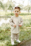 Inti The Label - Raglan Playwear Set in Pale Grey