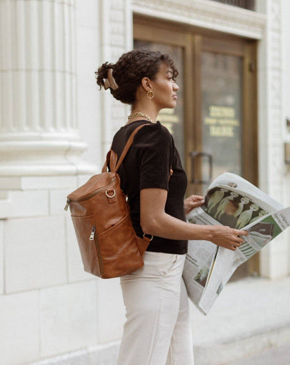 La Mère Vegan Leather Backpack Original