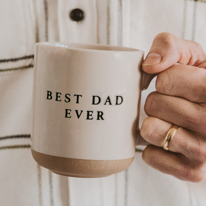 Stoneware Coffee Mug - Best Dad Ever