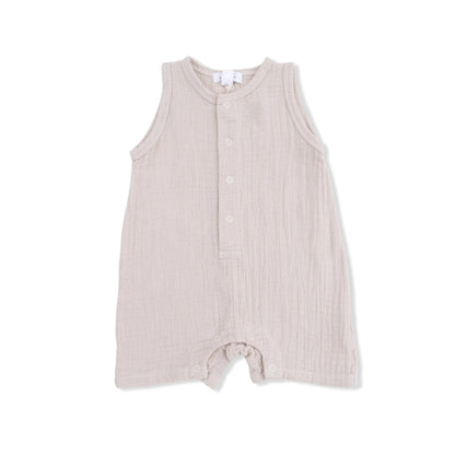 Muslin Romper - Oak