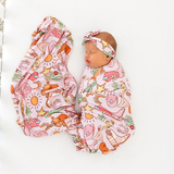 Lainey Western Bamboo Swaddle