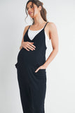 Sleeveless Jogger Jumpsuit Maternity