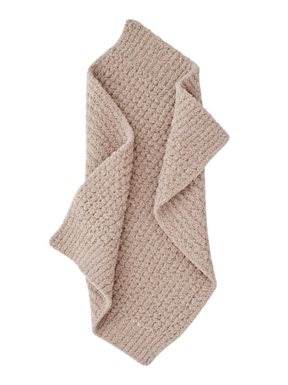 Waffle Mini Blanket Tan