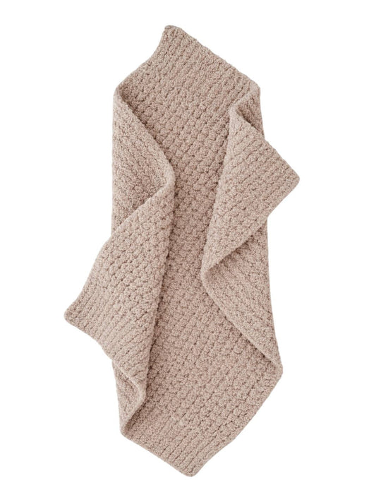 Waffle Mini Blanket Tan