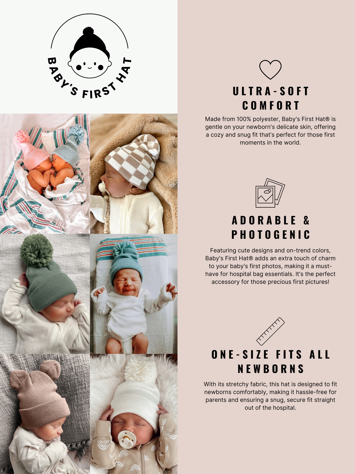 Baby's First Hat®, Sky Blue