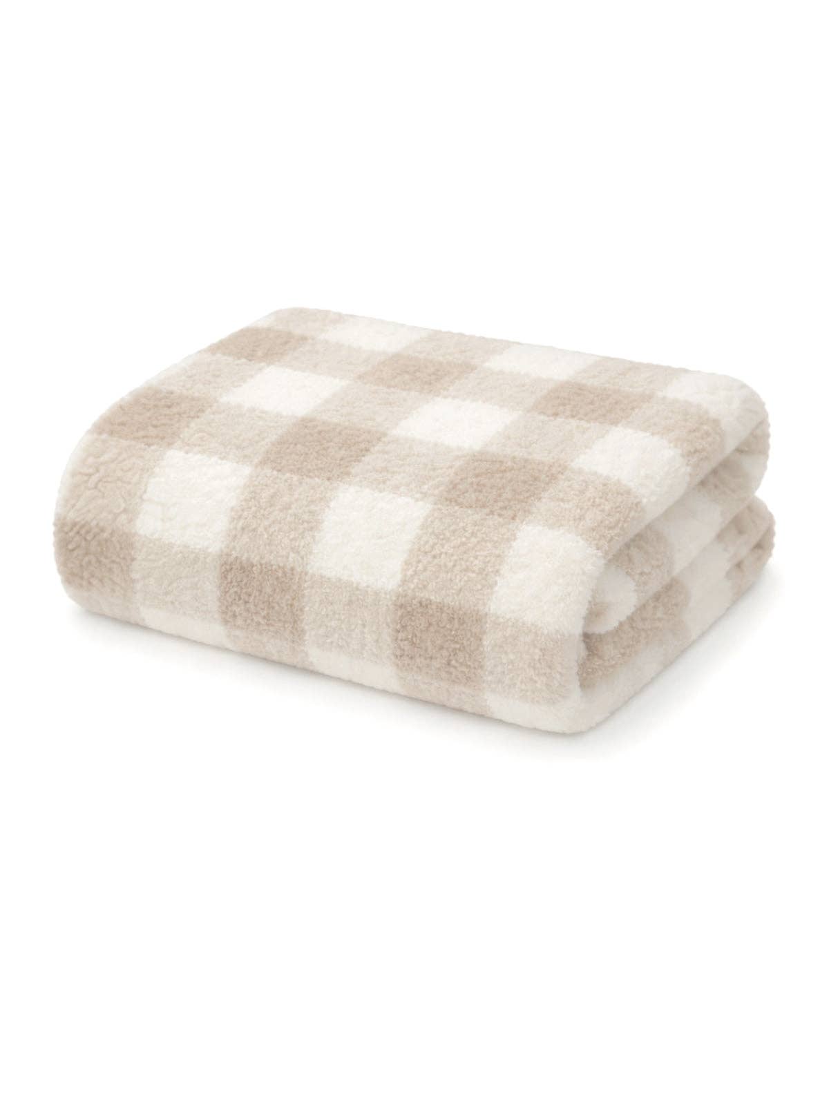 Gingham Blanket, Pebble