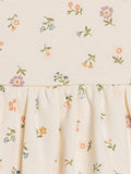 Puff Sleeve Bodysuit Dress - Petaline Floral
