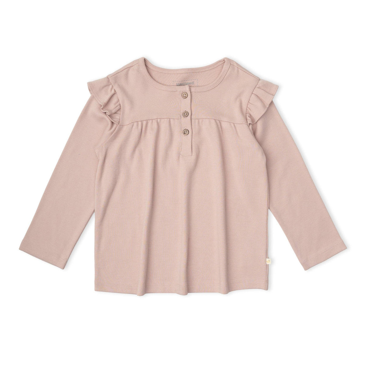 Org. LS Tee/Legging Set - Dusty Rose