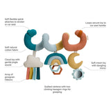 Bitzy Bespoke Itzy Bitzy Spiral Car Seat Activity Toy: Pastel