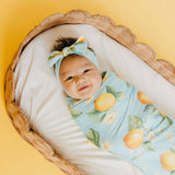 Knit Swaddle Blanket - Melody