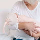 Knit Swaddle Blanket - Blush