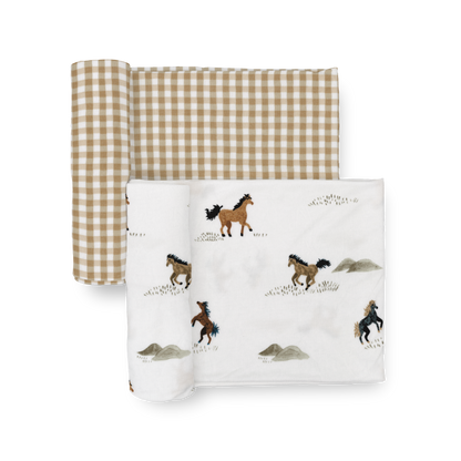 Stretch Knit Swaddle 2 Pack