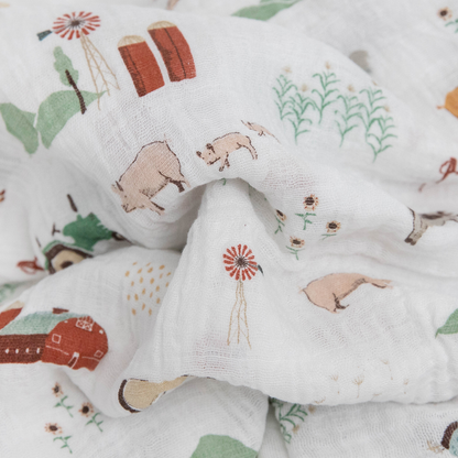 Cotton Muslin Swaddle 3 Pack