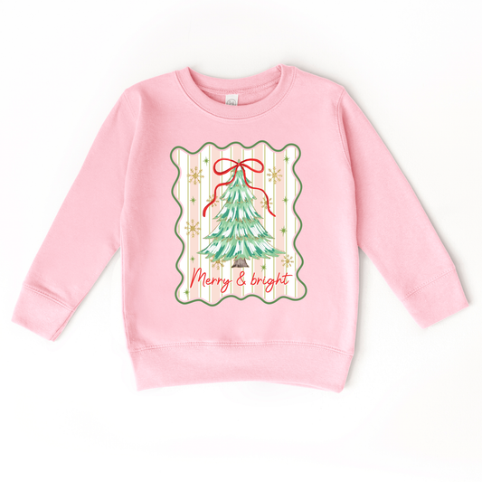 Merry & Bright Christmas Sweatshirt