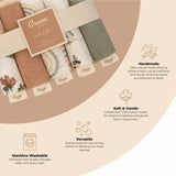 Wash Cloth Set - Parker