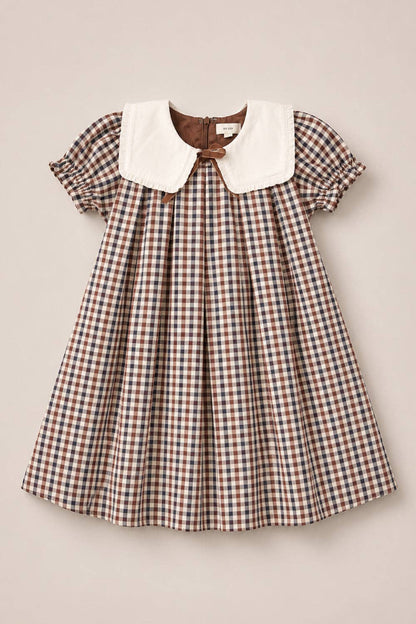 Mini Emery Dress in Chestnut