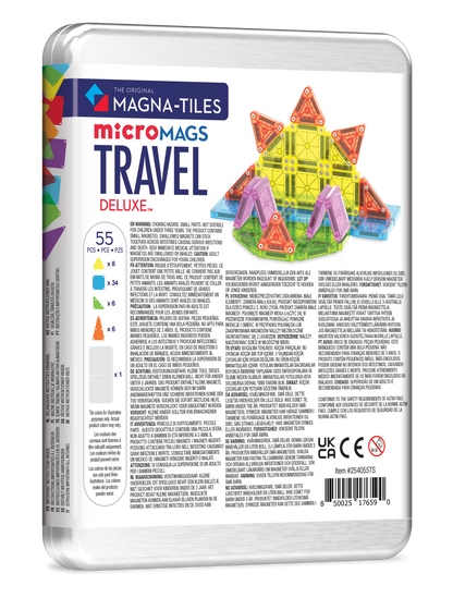 Magna-Tiles Travel Set Deluxe 55-Piece Set