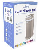 Ubbi - Taupe Diaper Pail