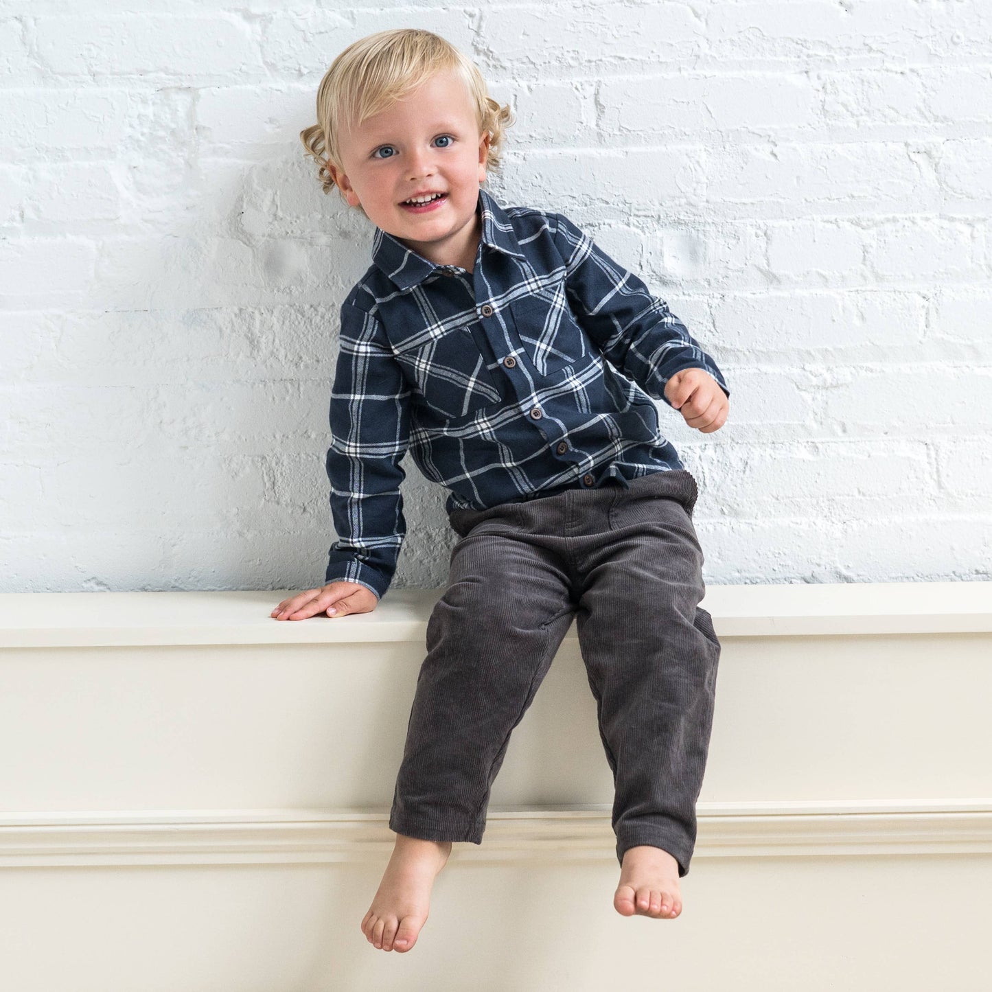 Kent Corduroy Pant - Ash