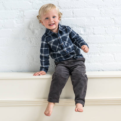 Kent Corduroy Pant - Ash
