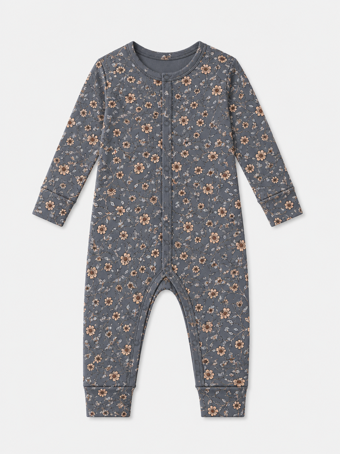 Cottage Floral Zip Pajamas