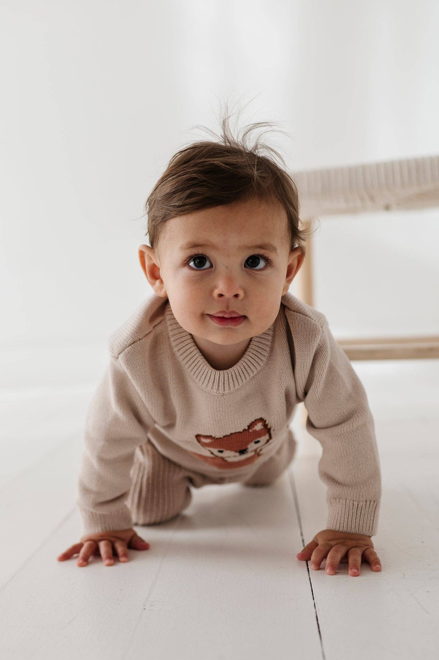 Knit Sweater Cotton Baby