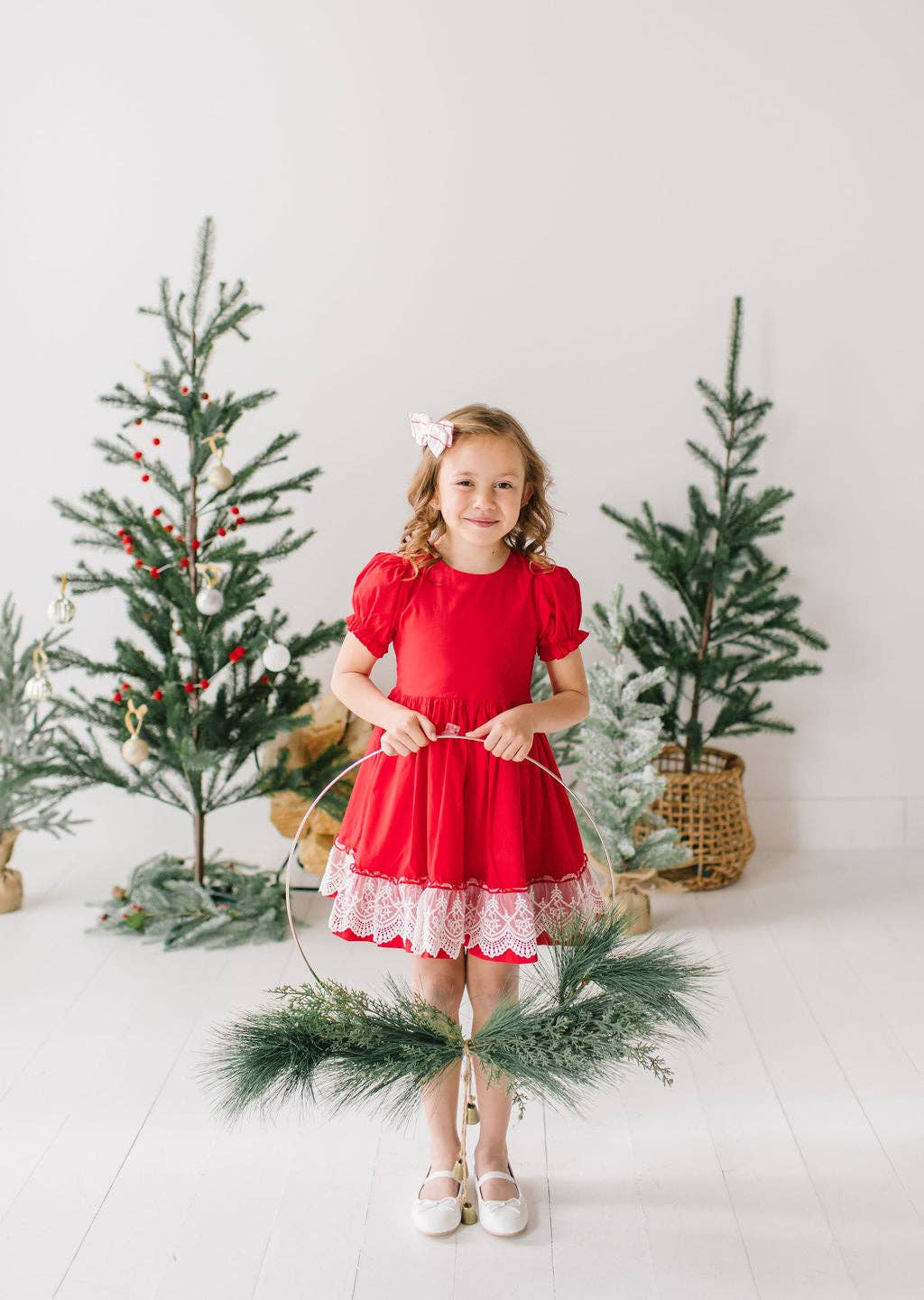 Aura Poplin Dress in Classic Cutie