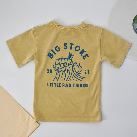 THE CLOUDBREAK TEE - YELLOW