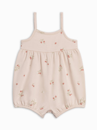 Sosi Tank Romper - Raspberries