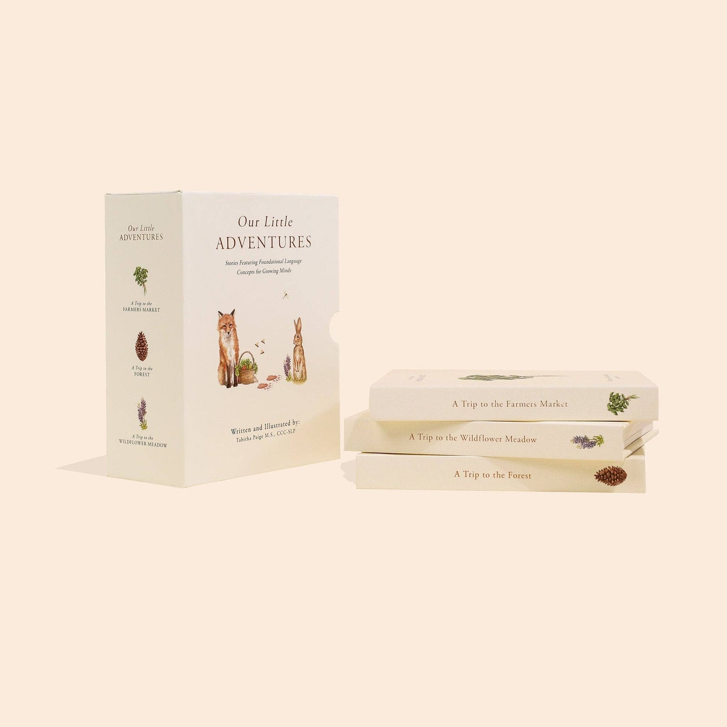Our Little Adventures Board Book Box Set for Kids
