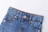 Denim Bermuda Shorts