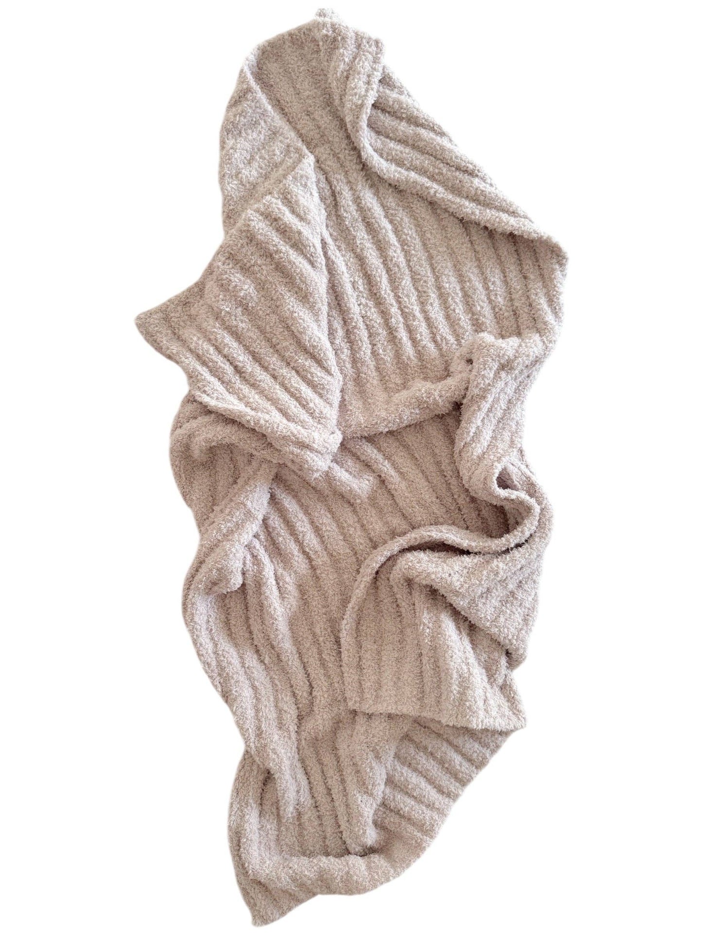 Wave Blanket, Bisque