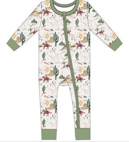 Bird & Bean® - Bamboo Pajamas - Billy Cowboy