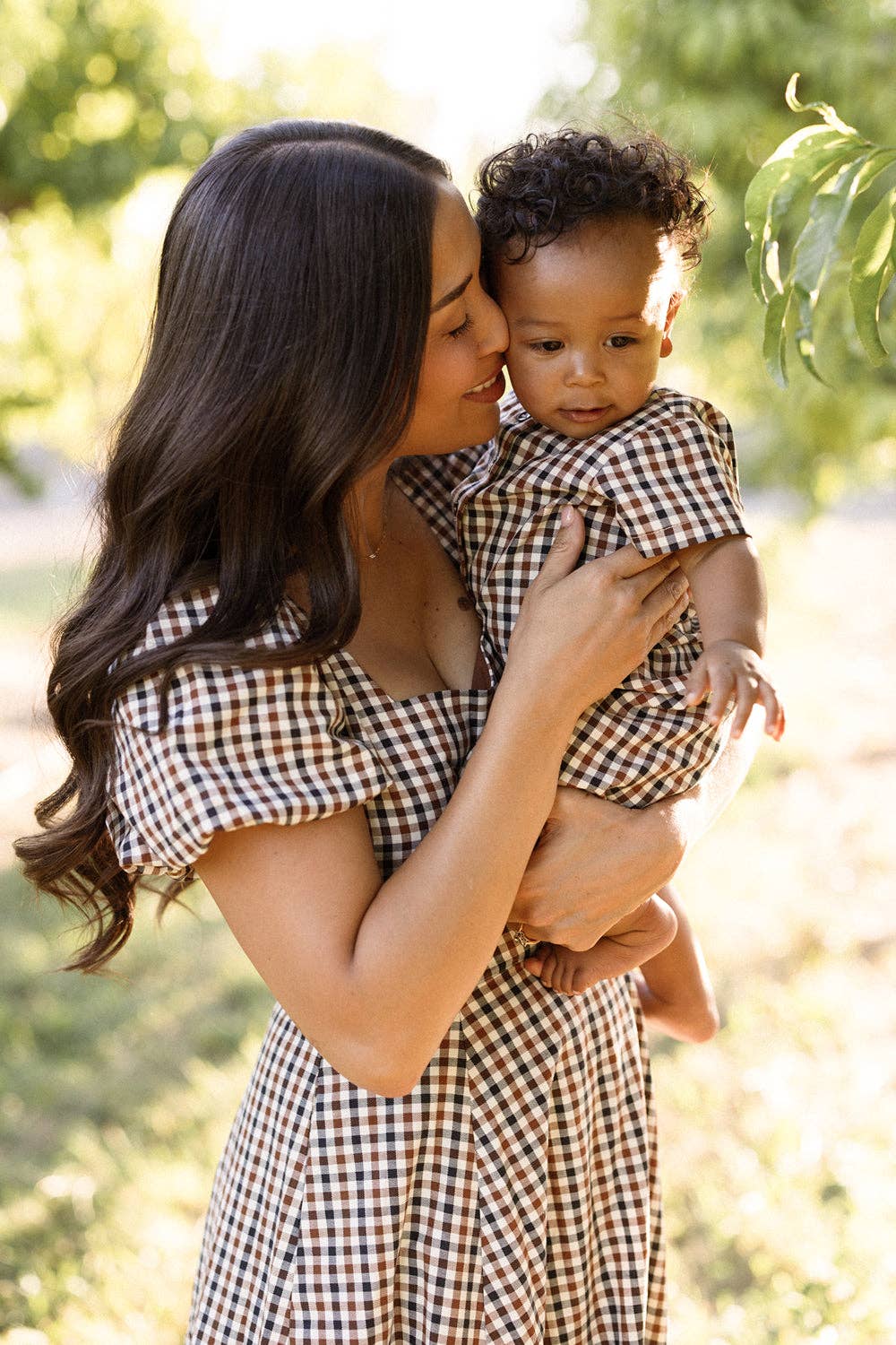 Trevor Romper in Chestnut