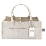 Large Diaper Caddy - White