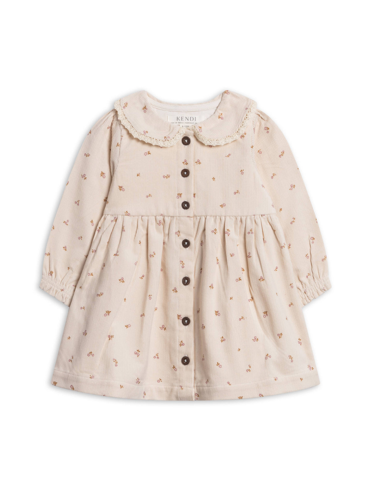 Corduroy Collar Dress - Tilda
