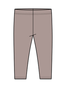 Colored Organics - Gina Pointelle Leggings - Wren