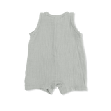 Muslin Romper - Desert Green