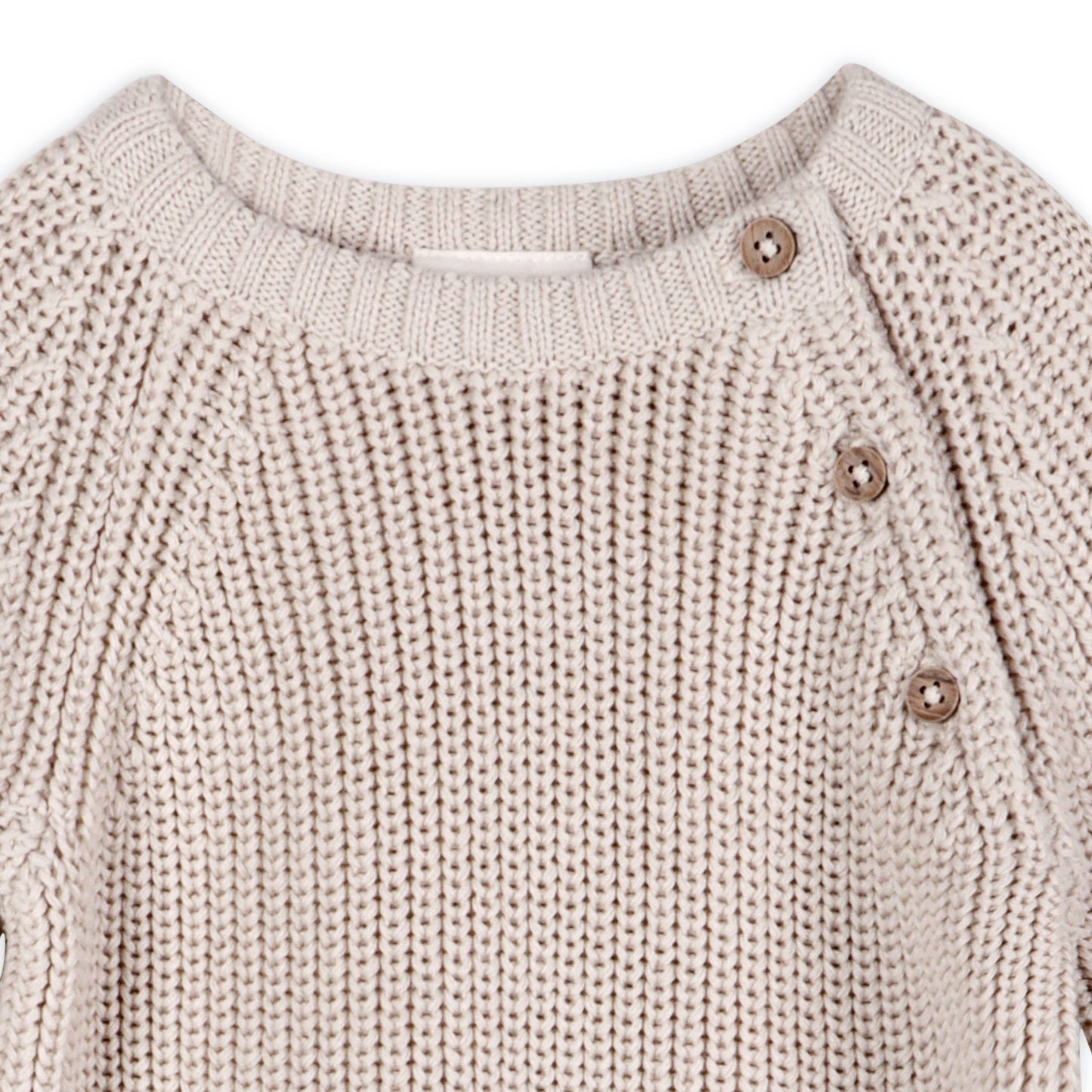 Chunky Knit Sweater - Stone