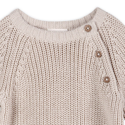 Chunky Knit Sweater - Stone