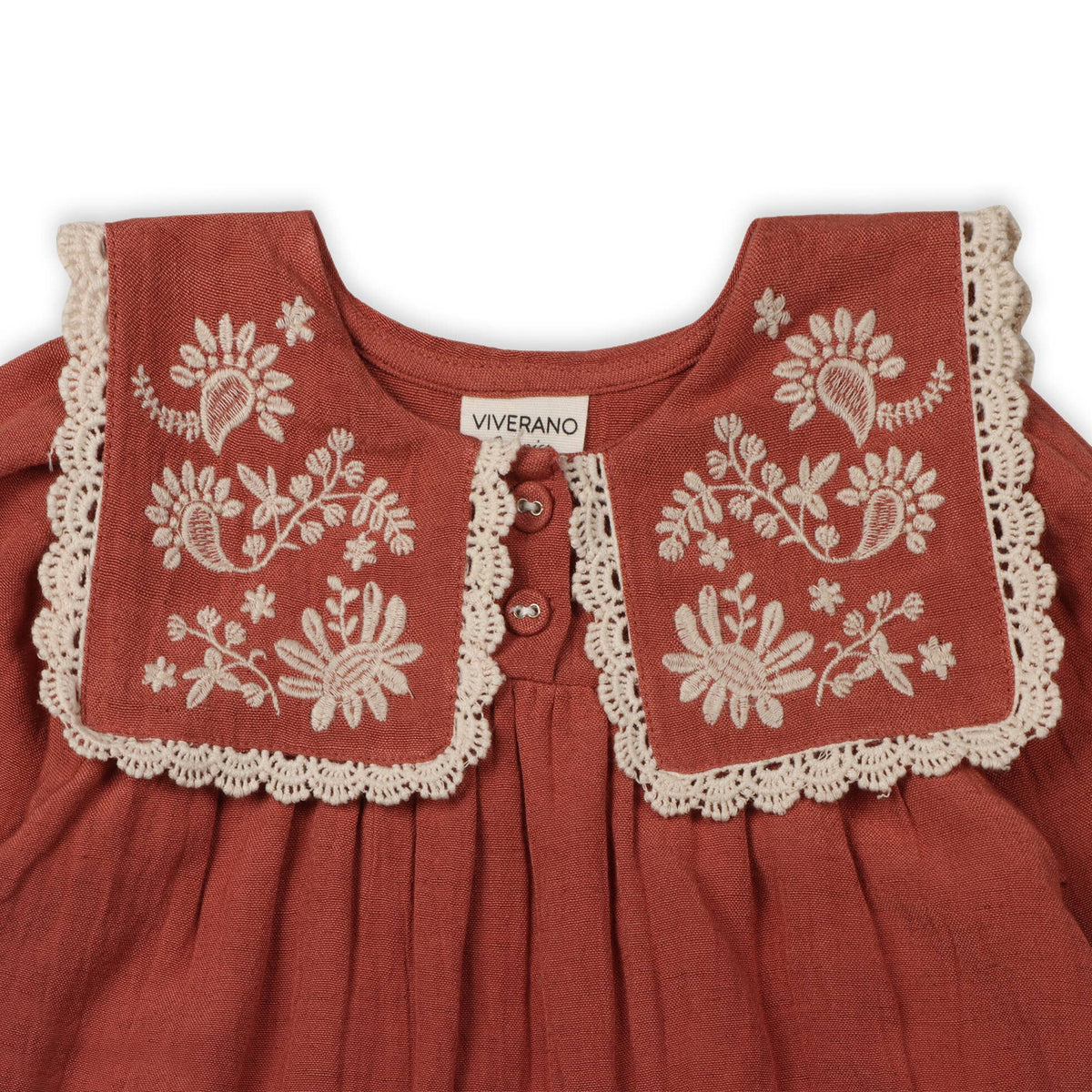 Embroidered Dress Set - Sienna