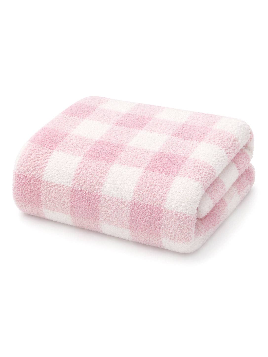 Gingham Blanket, Pink