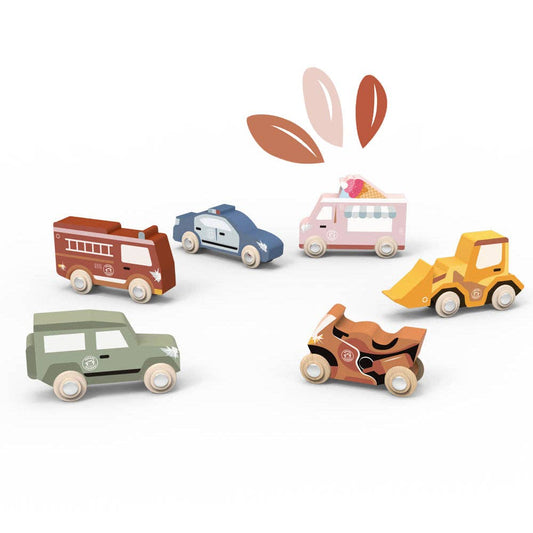 Single Wooden Car