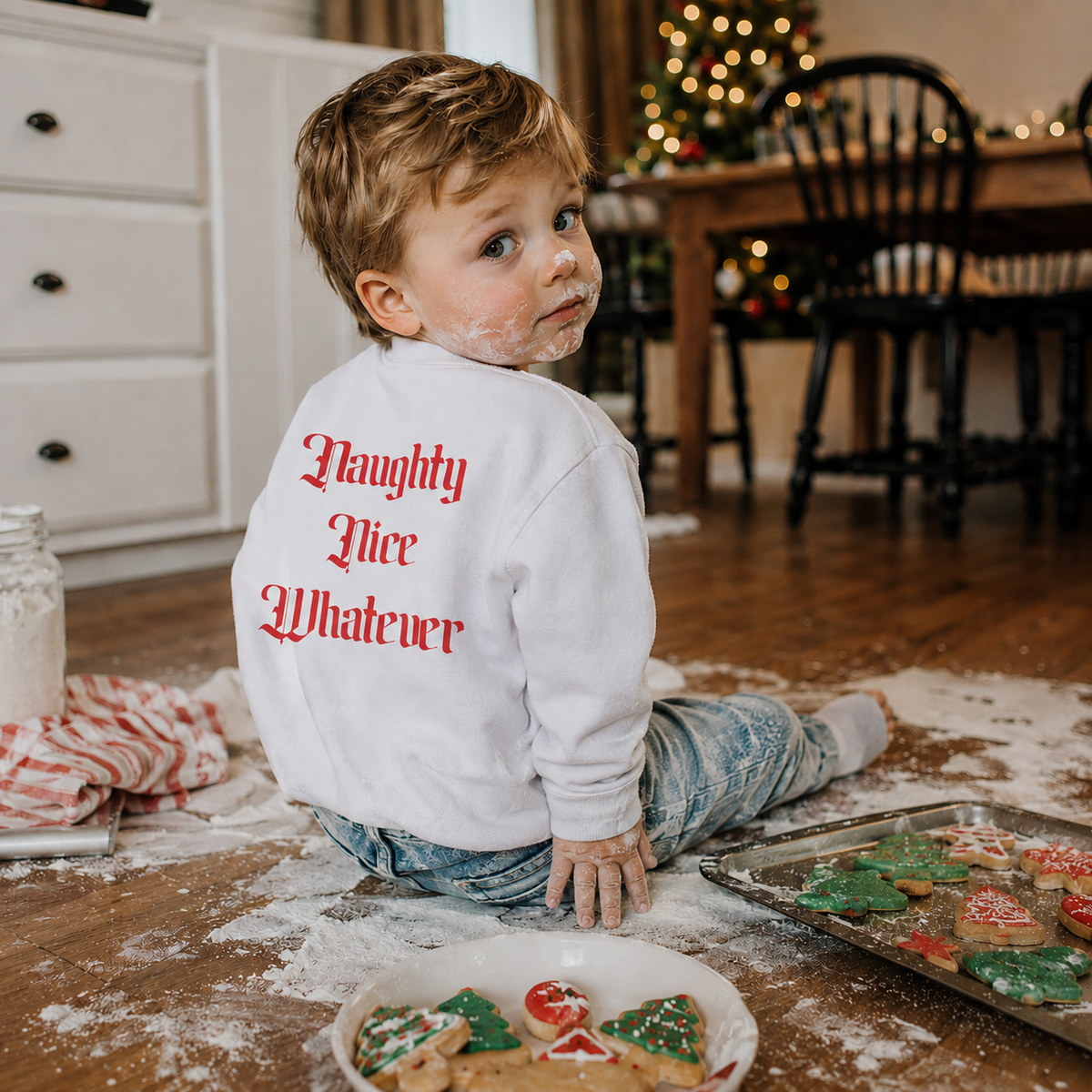 Naughty Nice Christmas Sweatshirt